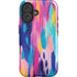 Pink Sparkle Brush Stroke by Etta Vee iPhone 16 Magsafe Impact Case